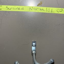North Junior High School - My old locker from 9th grade when I went to north, I left a message