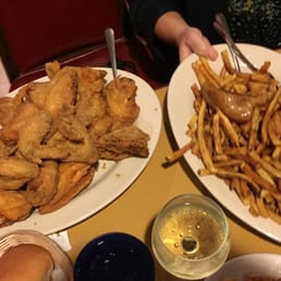 Chicken and fries
