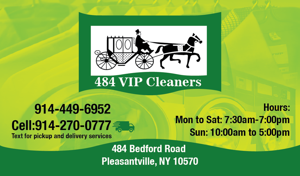 484 VIP CLEANERS Updated August 2024 484 Bedford Rd, Pleasantville