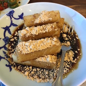 Sichuan Impression - Fried Rice Cake With Black Sugar - Szechuan Near Me - Alhambra, California