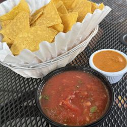 Señor Panchos - Prospect - Chips with both mild and spicy salsa