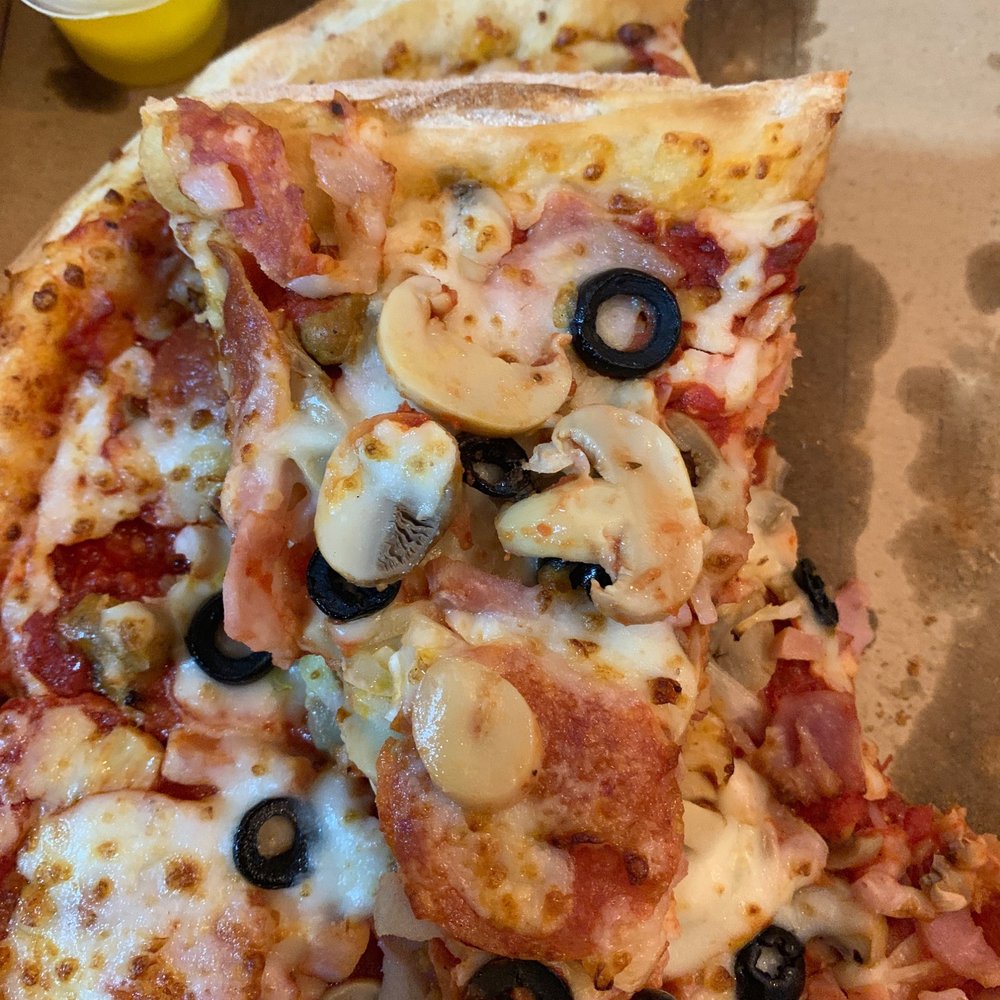 Papa John's - Dog food, undercooked, canned mushrooms!!? "Better Ingredients Better Pizza!?" No, not in The Philippines!!! - Italian Near Me - Makati, NCR