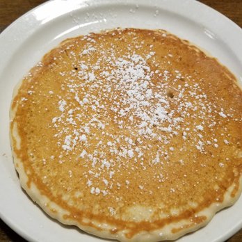 Rusty Pelican Cafe - My half of Buttermilk Pancakes served alongside the Lumberjack Omelette. - Desserts Near Me - Mill Creek, Washington