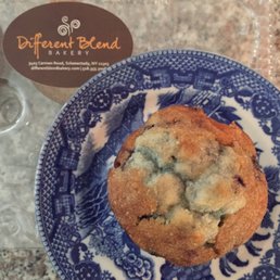 Different Blend Bakery blueberry muffin Different Blend Bakery blueberry muffin