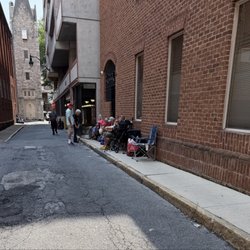 Park Harrisburg - South St Garage - Homeless invasion