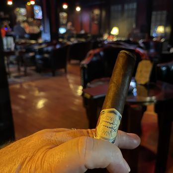 Ale House Cigar Bar - My husband's cigar that he bought - Cigar Bars Near Me - Providence, Rhode Island Ale House Cigar Bar - My husband's cigar that he bought - Cigar Bars Near Me - Providence, Rhode Island