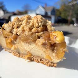 How Delish HD - Vegan Gluten Free Apple Crisp Cheesecake
