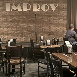 Arlington Improv - Inside in front of the stage