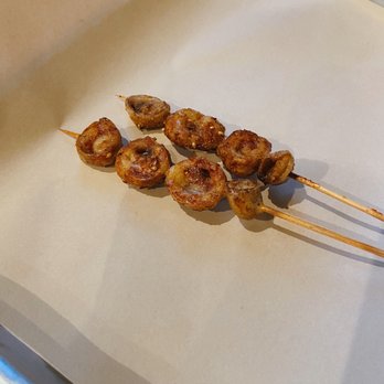 Volcano Skewer House - Pork intestine - Barbeque Near Me - Honolulu, Hawaii Volcano Skewer House - Pork intestine - Barbeque Near Me - Honolulu, Hawaii