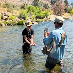 Hunt4FlyFish Guide Service - Of course we took photos for Mom and Dad