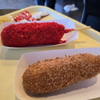 Domo Arcadia - Original Korean Corn Dog and Hot Cheetos Korean Corn dog - Donuts Near Me - Arcadia, California