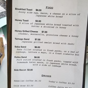 22Kailua - Menu - Breakfast & Brunch Near Me - Kailua, Hawaii