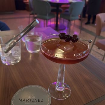 Sra Martinez - Sra. Martínez signature cocktail.. I had two! - Spanish Near Me - Coral Gables, Florida Sra Martinez - Sra. Martínez signature cocktail.. I had two! - Spanish Near Me - Coral Gables, Florida