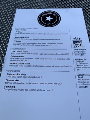 Menu photo 4 Republic Pi Spokane, WA