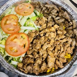 Big Apple's Fried & Fresh - New York Style Food - Chicken and Lamb over rice