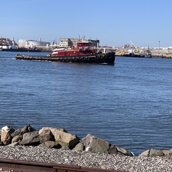 Blue - View from the outdoor seating area. - Mediterranean Near Me - Staten Island, New York