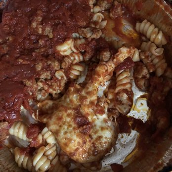 Hot Mama's Pizzeria - rigatoni is a spiral pasta its not ziti. this is what I got as baked ziti - Pizza Near Me - Laughlin, Nevada Hot Mama's Pizzeria - rigatoni is a spiral pasta its not ziti. this is what I got as baked ziti - Pizza Near Me - Laughlin, Nevada