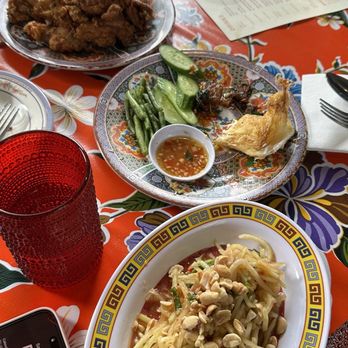 Eem - Eem Sweet and Sour Fried Chicken, smoked pork krapao, very spicy papaya salad - Cocktail Bars Near Me - Portland, Oregon Eem - Eem Sweet and Sour Fried Chicken, smoked pork krapao, very spicy papaya salad - Cocktail Bars Near Me - Portland, Oregon