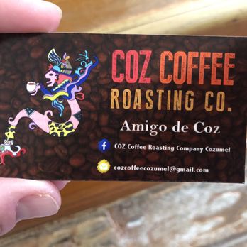 Coz Coffee Roasting Company - Calling card info. - Coffee & Tea Near Me - Cozumel, ROO
