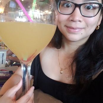 Bay Local Eatery - In awe of the gigantic mimosa - Breakfast & Brunch Near Me - Virginia Beach, Virginia