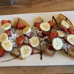 Nutella crepes Nutella crepes