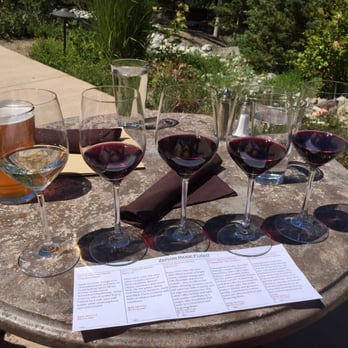 Swiftwater Cellars - Wonderful wine flight - New American Near Me - Cle Elum, Washington