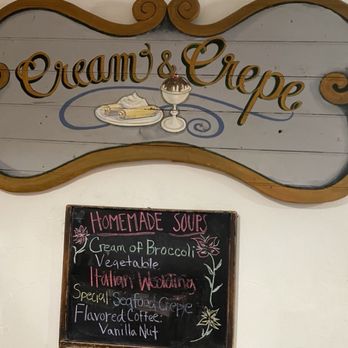 Cream & Crepe Cafe - Cafes Near Me - Cedarburg, Wisconsin Cream & Crepe Cafe - Cafes Near Me - Cedarburg, Wisconsin