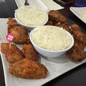 Bonchon Sunnyvale - Mixed 6 Wings and 3 Drumsticks +2 rice (additional charges for rice) - Chicken Wings Near Me - Sunnyvale, California