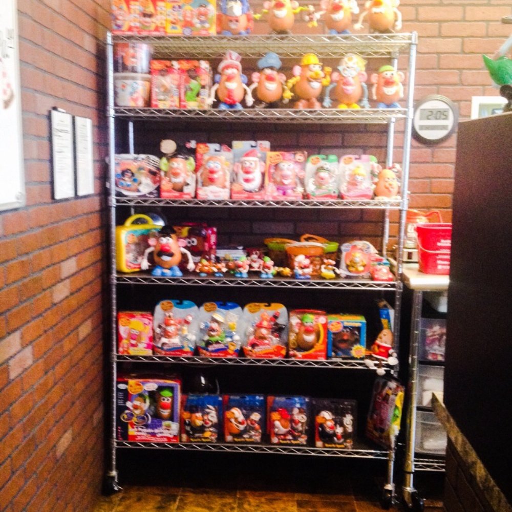 Prater's Taters - Mr. PotatoHead display - New American Near Me - Huntingdon, Tennessee Prater's Taters - Mr. PotatoHead display - New American Near Me - Huntingdon, Tennessee