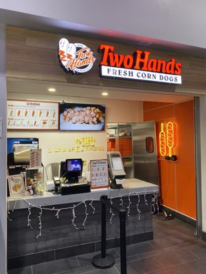 Two Hands Corn Dog Grand Prairie by null