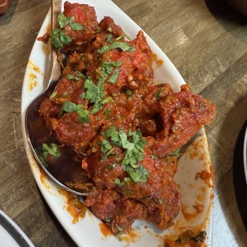 Haveli Kabab & Grill - Chicken 65 The server dropped some pieces and they were missing :( - Indian Near Me - San Jose, California Haveli Kabab & Grill - Chicken 65 The server dropped some pieces and they were missing :( - Indian Near Me - San Jose, California