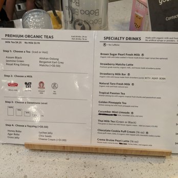 Boba Bliss - Menu - Bubble Tea Near Me - Dublin, California