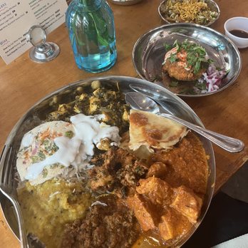 Chai Pani - Lunch buffet plate - Indian Near Me - Decatur, Georgia Chai Pani - Lunch buffet plate - Indian Near Me - Decatur, Georgia