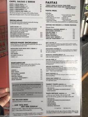 Menu photo 1 Fajitas A Go Go Houston, TX