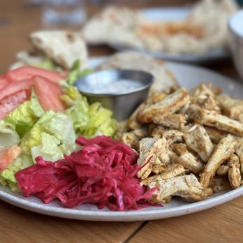 Zevi Cafe and Bistro - Chicken Gyro Plate - Breakfast & Brunch Near Me - San Francisco, California Zevi Cafe and Bistro - Chicken Gyro Plate - Breakfast & Brunch Near Me - San Francisco, California