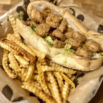 Mud Bugs Bar & Grill - Shrimp Po Boy - Cajun/Creole Near Me - Little elm, Texas Mud Bugs Bar & Grill - Shrimp Po Boy - Cajun/Creole Near Me - Little elm, Texas
