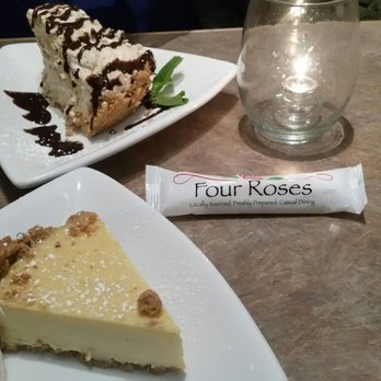 Four Roses Cafe - They even give you heated wet naps. And the pie well make you curl your toes - New American Near Me - Plainwell, Michigan