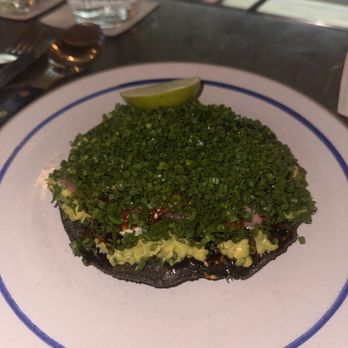 Mezcaleria Alma - Tuna tostada - Wine Bars Near Me - Denver, Colorado
