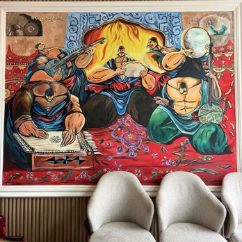 Dolan’s Uyghur Cuisine - Colorful wall decor greets you upon entering the restaurant. - Turkish Near Me - Irvine, California Dolan’s Uyghur Cuisine - Colorful wall decor greets you upon entering the restaurant. - Turkish Near Me - Irvine, California