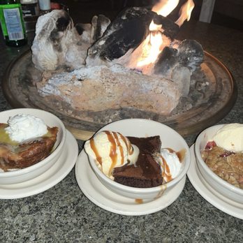 Harbour Public House - Brownie with Caramel Sauce Bread Pudding with Bourbon Sauce & Whipped Cream Apple Cranberry Crisp - American Near Me - Bainbridge Island, Washington Harbour Public House - Brownie with Caramel Sauce Bread Pudding with Bourbon Sauce & Whipped Cream Apple Cranberry Crisp - American Near Me - Bainbridge Island, Washington