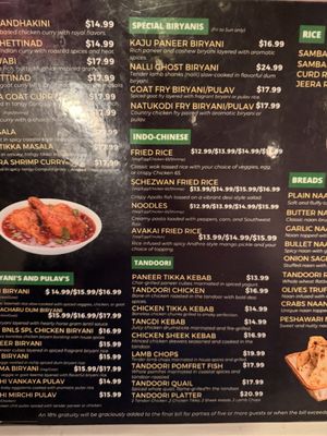 Menu photo 5 Bindaas Bar & Grill Cumming, GA