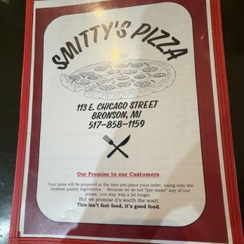 Smitty's Pizza - Front - Pizza Near Me - Bronson, Michigan Smitty's Pizza - Front - Pizza Near Me - Bronson, Michigan