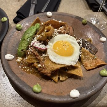 Xaman Cafe - Chilaquiles with birria - Cafes Near Me - Dallas, Texas