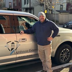 Lighthouse Exterminators - Dan our owner and certified IPM Technician from Entomology Society of America, WDI registered inspector.