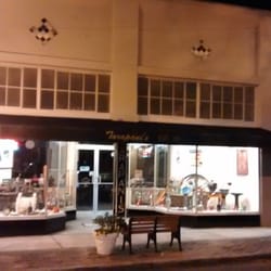 Tarapani's Dept Store - Entrance at night when the store is closed.