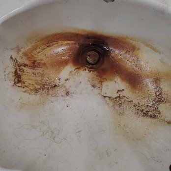 Leaf Home Water Solutions - Iron deposits in sink basin. - Leaf says that their system is working fine - no refund. - Water Purification Services Near Me - Altamonte Springs, Florida Leaf Home Water Solutions - Iron deposits in sink basin. - Leaf says that their system is working fine - no refund. - Water Purification Services Near Me - Altamonte Springs, Florida