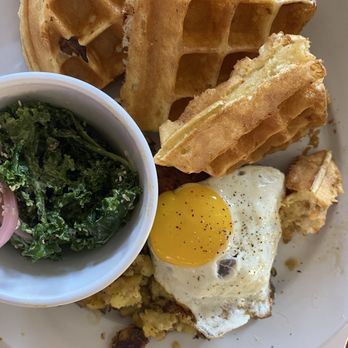 Smothered - Waffles and chicken - Breakfast & Brunch Near Me - Albuquerque, New Mexico
