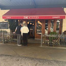 Exterior outside entrance of Zinc Bistro - Entrance - Scottsdale, Arizona Exterior outside entrance of Zinc Bistro - Entrance - Scottsdale, Arizona