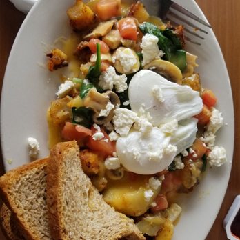 Grumpy's Cafe - Eggs Florentine - Breakfast & Brunch Near Me - Cleveland, Ohio