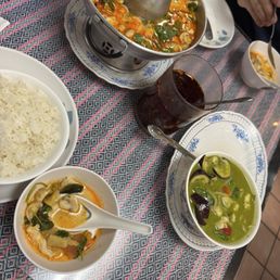 27. Green Curry With Rice 22-24 Tom Kha Soup 27. Green Curry With Rice 22-24 Tom Kha Soup